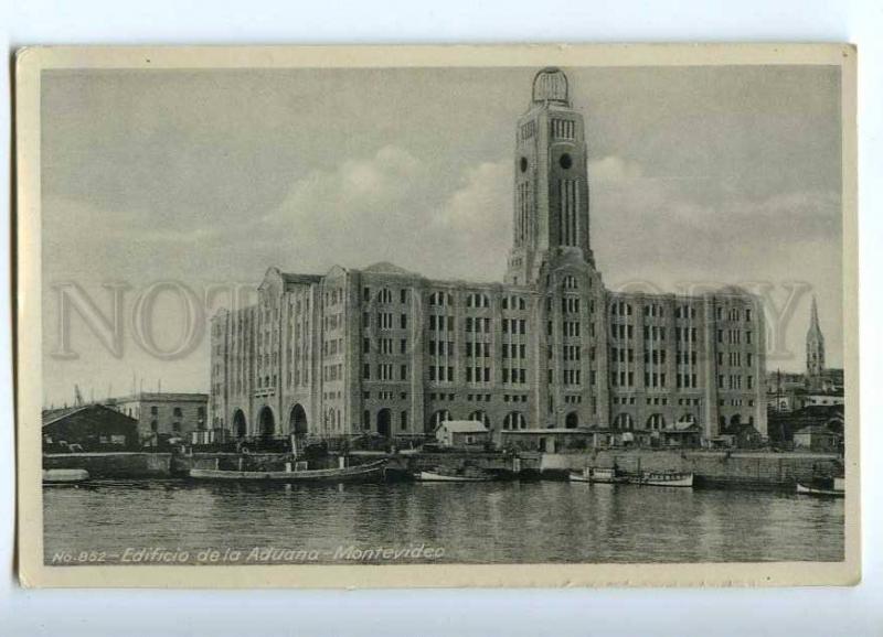 192217 Uruguay MONTOVIDEO Edificio Aduana Vintage photo