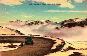 Colorado Rocky Mountains Trail Ridge Road Above The Clouds