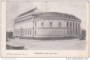 Washington D C Corcoran Art Gallery Private Mailing Card