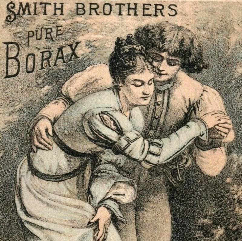 1880s Wm. T. Coleman Smith Bros. Borax Directions On Use P221