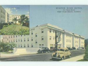 Linen WINTER ROSE HOTEL West Palm Beach Florida FL HQ4189