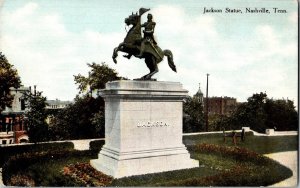 Nashville Tennessee TN ~ Andrew Jackson Statue Monument Vintage Postcard KJ8