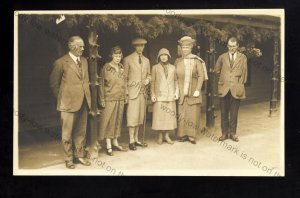 ROY172 - Queen Mary , Duke & Duches of York at Blighty Industries 1924 postcard