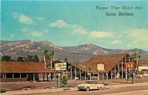 CA, Santa Barbara, California, Pepper Tree Motor Inn, Dexter Press 81266-B