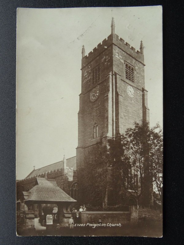 Devon PAIGNTON St John's Church c1916 RP Postcard by Frith