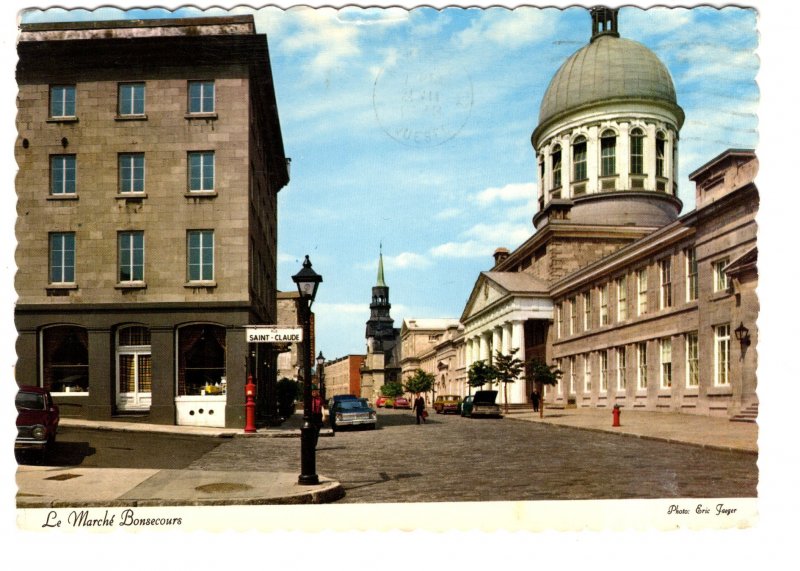 Bonsecours Market Building, Montreal, Quebec, Used 1970`s