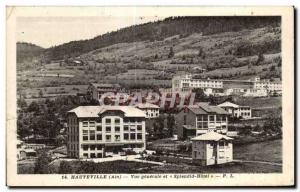 Old Postcard Hauteville Ain General view and Splendid Hotel