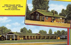 Mitchell South Dakota Corn Palace Motel and Louie's Steak House PC AA41106