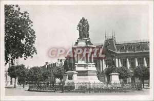 Old Postcard Belfort Monument 3 seats