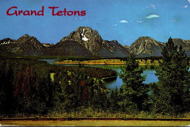 Wyoming Grand Tetons Late Summer View