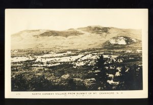 North Conway, New Hampshire/NH Glossy Postcard, View From Summit Of Mt Cranmore