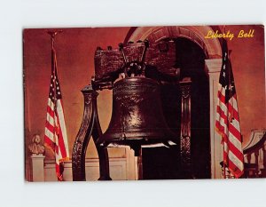 Postcard Liberty Bell, Independence Hall, Philadelphia, Pennsylvania