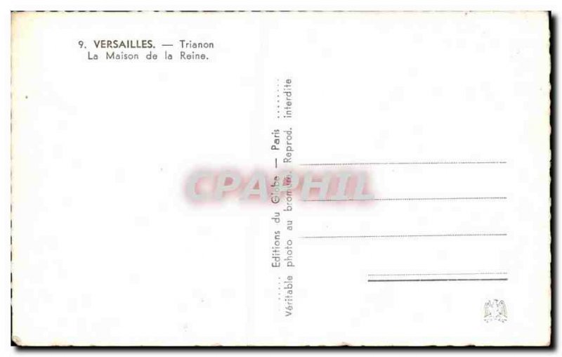 Old Postcard Versailles Trianon The Queen's House