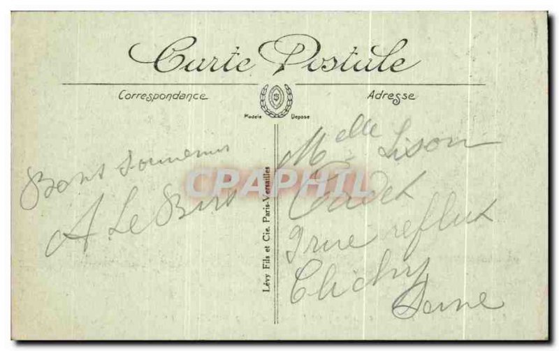 Postcard Old Env Calais Cliffs of White Nose