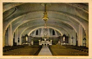 Canada - Quebec, Montreal. St Joseph's Shrine Interior