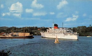 SS Antilles French Line Ship 1964 