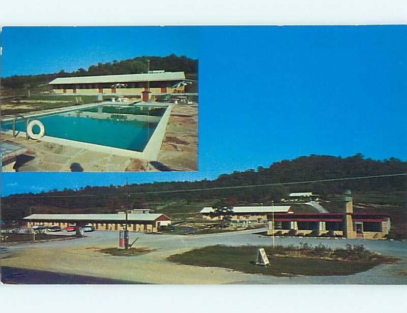 Unused Pre-1980 POOL & RANCHO MOTEL Chattanooga Tennessee TN u5115