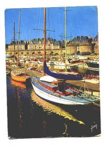 Yachts in the Harbour, Saint Malo, France, Yvon,