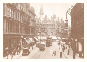 uk1944 charing gloss glasgow scotland car real photo uk