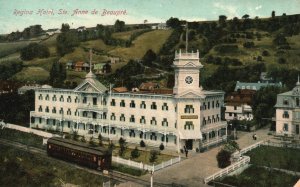 Vintage Postcard Regina Hotel Ste Anne De Beaupre Quebec City Canada