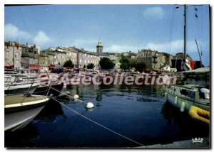 Postcard Modern Saint Florent De Plaisance Ships At Pier