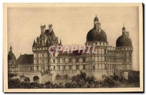 Old Postcard Chateau De Valencay