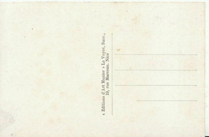 France Postcard - Menton - Vallee Du Borrigo - Les Hotels - Ref 856A