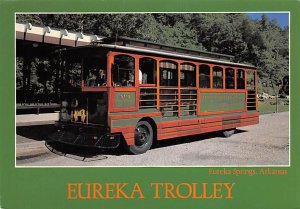 Eureka trolley car bus Eureka Springs, Arkansas, USA Bus Unused 