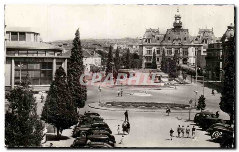 Vichy Old Postcard Place of & # City 39hotel