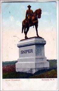 Sniper Monument, Syracuse NY