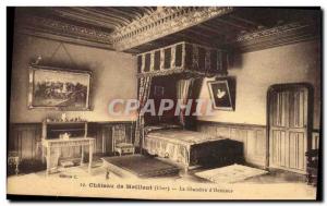 Old Postcard Chateau Meillant The Chamber & # 39Honneur