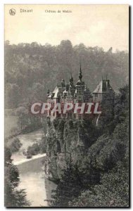 Old Postcard Dinant Chateau de Walzin