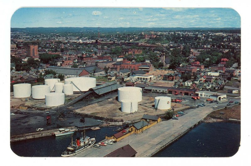 Canada -  ON, Sault Ste Marie. Canadian Pacific Railway Docks  