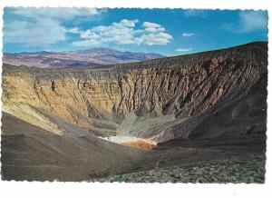 Ubehebe California Largest Volcanic Crater Death Valley California 4 by 6 card