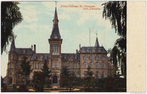 Alma College, St. Thomas, Ontario, Canada, 1900-1910s