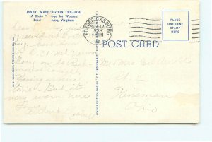 Mary Washington College Fredricksburg VA