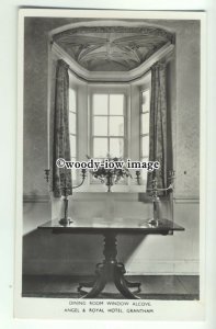 tp9997 - Lincs - Dining Room at The Angel & Royal Hotel, in Grantham - postcard