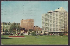 Hotel Row,Hartford,CT Postcard BIN