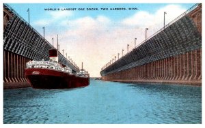 Minnesota  Two Harbors, World's Largest Ore Docks