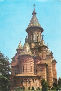 Postcard Romania Timisoara Catedrala biserica arhitectura