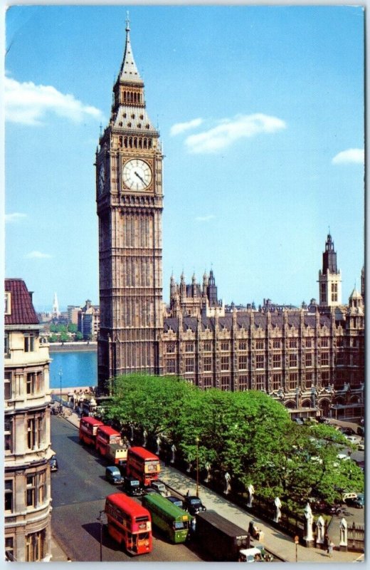 Postcard - Big Ben - London, England