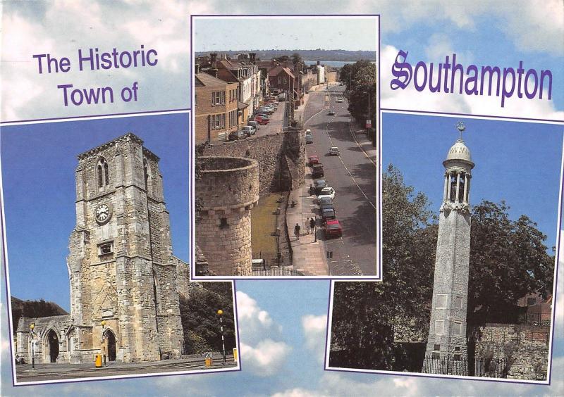 B97657 the historic town of  southampton   uk