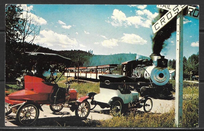 South Dakota, Hill City - 1880 Narrow Gauge Train - [SD-042]