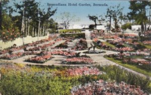 Bermuda Hamilton Bermudiana Hotel Garden 1934