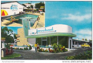 The Arrowhead Motel Pool Miami Florida 1957