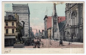 Philadelphia, Pa, Broad Street, North From City Hall