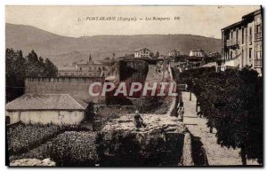 Old Postcard Saudi Font Remparts