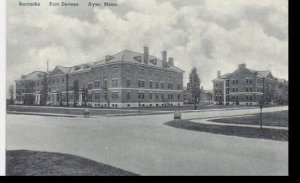 Massachusetts Ayer Barracks Fort  Devens   Albertype