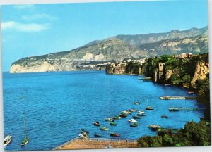 postcard Italy - Birds eye view of Sorrento