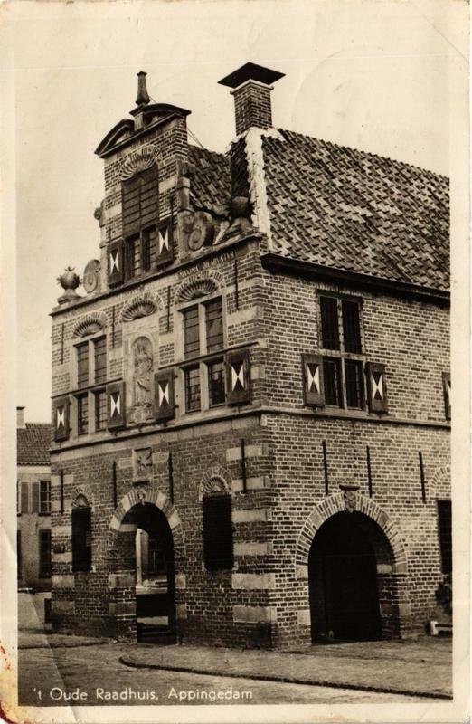 CPA AK APPINGEDAM Oude Raadhuis NETHERLANDS (705906)